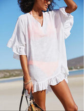 Bola - Ruffled Sun Cover-Up