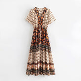 Olivelle - Women's Boho Maxi Dress