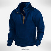 Grahven™ - Men's Fleece Half-Zip Pullover