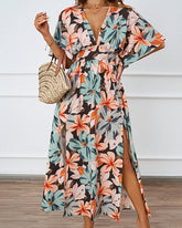Zyna - Tropical Breeze Maxi Dress