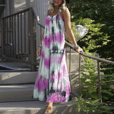 Zavella - Tie-Dye Maxi Dress