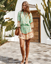 Soleira - Boho Chic Jumpsuit Mini Dress