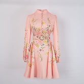 Milena - Lantern Sleeve Dress