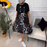 Dora - Round Neck Casual Dress