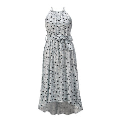 Molly - Polka Dot Sling Midi Dress
