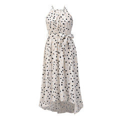Molly - Polka Dot Sling Midi Dress