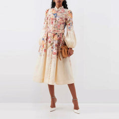 Luissa - Long Sleeve French Dress