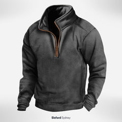 Grahven™ - Men's Fleece Half-Zip Pullover