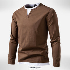 Vurley™ – Men's Casual Long Sleeve Top