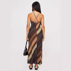 Mika - Gradient Striped Slim Dress