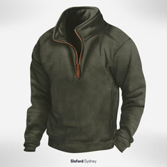 Grahven™ - Men's Fleece Half-Zip Pullover