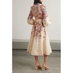 Luissa - Long Sleeve French Dress