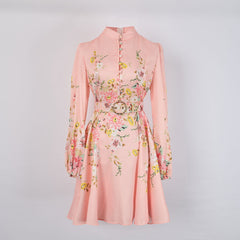 Milena - Lantern Sleeve Dress