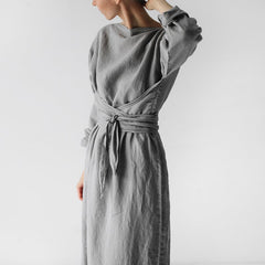 Sara - Linen Loose Dress