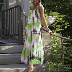 Zavella - Tie-Dye Maxi Dress