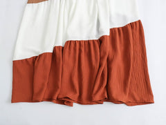 Rozi - Multicolor Sling Midi Dress